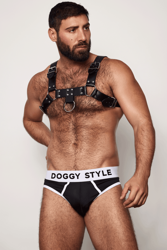 Thick Vegan Leather Harness